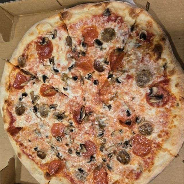 Gourmet Pizza.