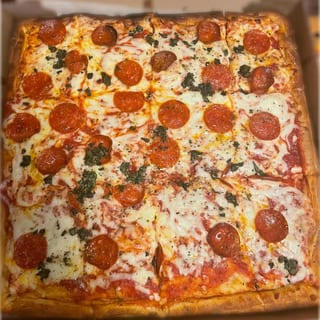 Sicilian Thick Crust Cheese Pizza