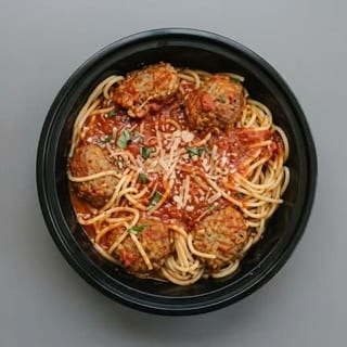 Spaghetti with Meatballs Catering